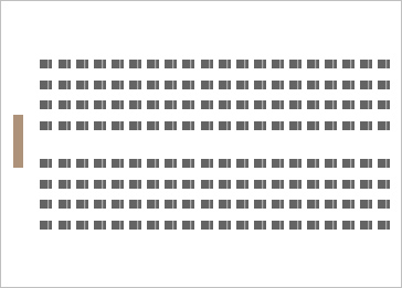 シアター風レイアウト