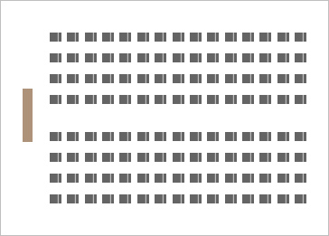 シアター風レイアウト