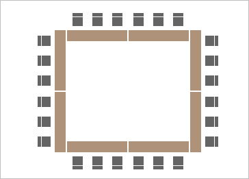 ロの字レイアウト